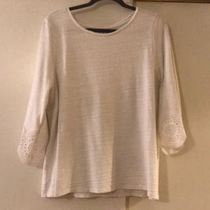Bell sleeve top